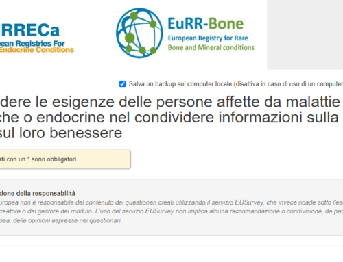 Compila il questionario EurR-Bone se sei un caregiver, una persona con acondroplasia